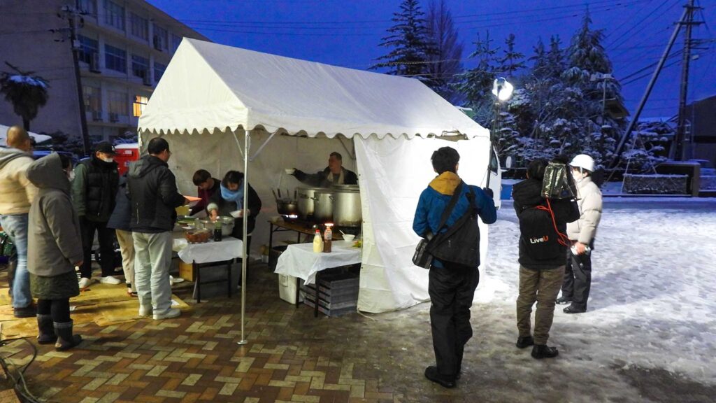 能登半島地震 炊き出しボランティア