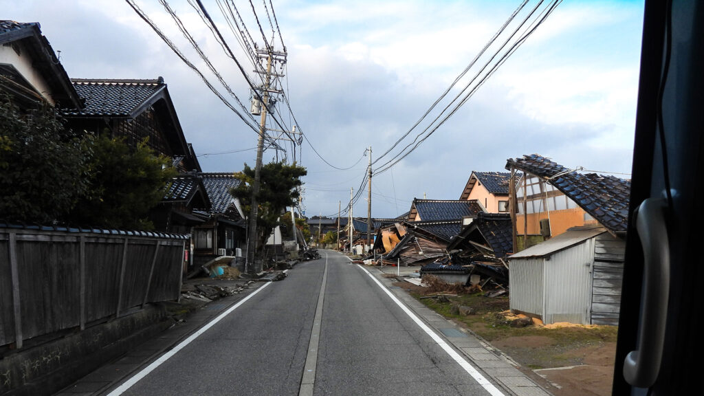 能登半島地震 宝立町南黒丸地区