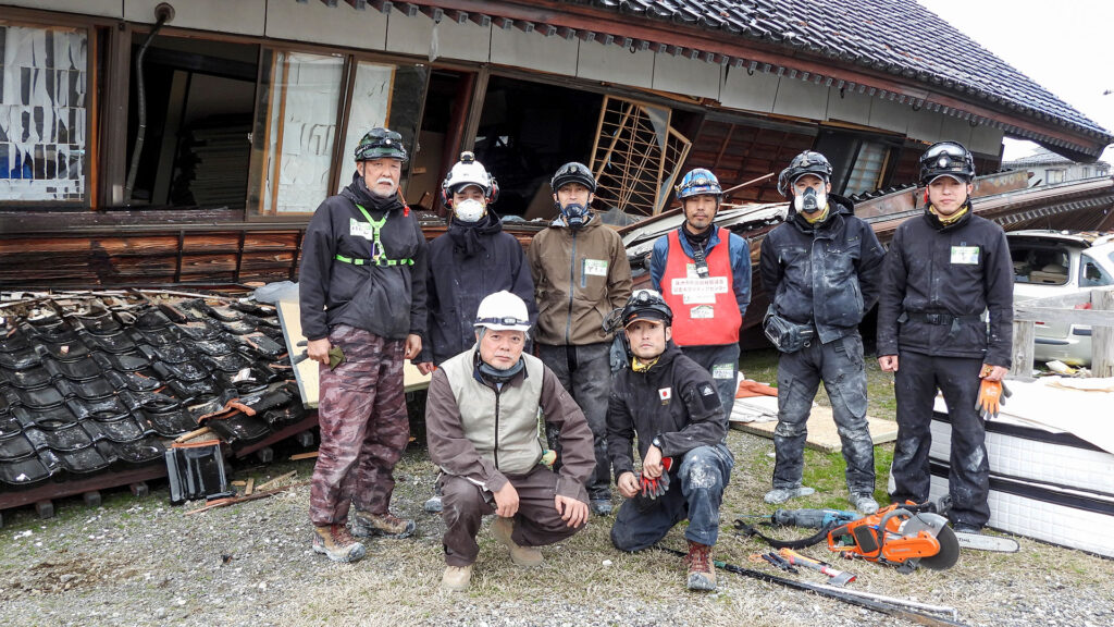 能登半島地震 珠洲市で地震の翌日からボランティア活動