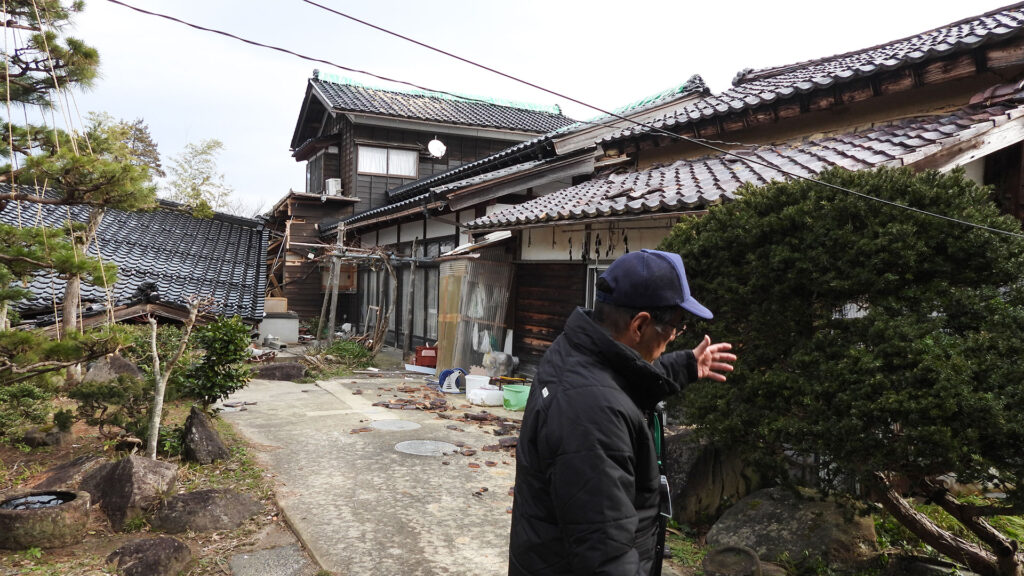 能登半島地震 テントを張ってアウトドアが楽しめる場所にしてみたい