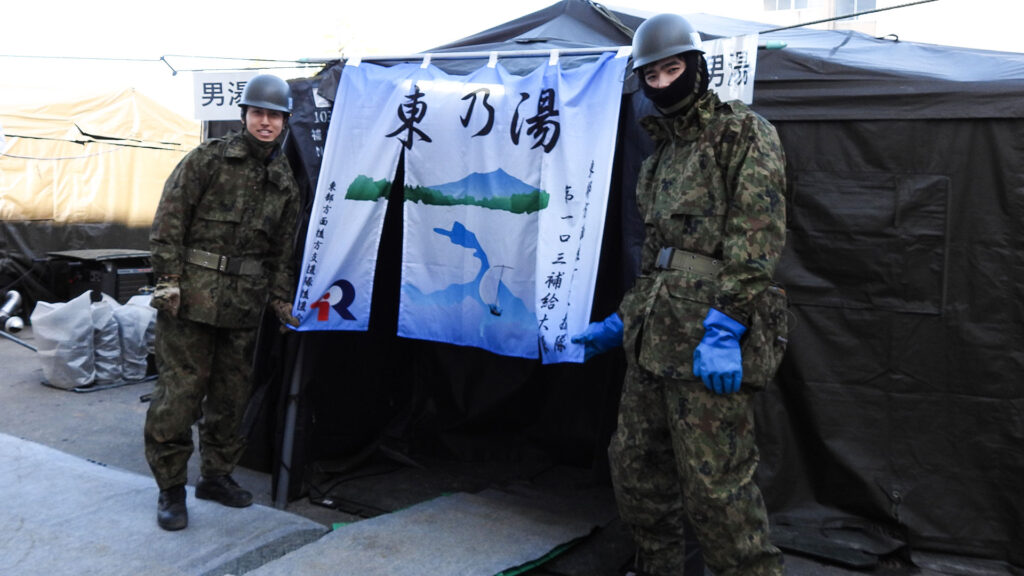 能登半島地震 東乃湯の任務に誇りをもっていて素晴らしいです